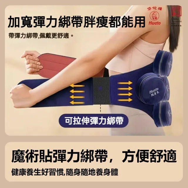 【Hwato 华佗牌】贈黃銅艾灸罐-艾灸罐套裝-雙聯(艾灸儀 艾灸罐 艾灸盒 艾灸器具)