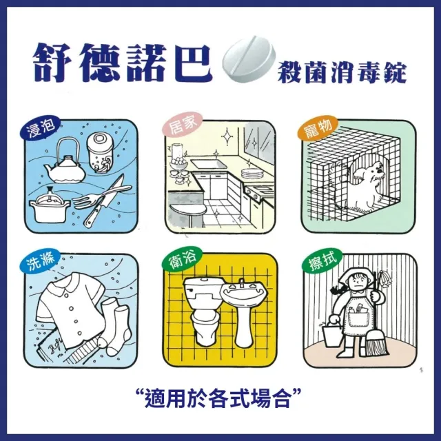 居家消毒錠 30錠入(有效消毒諾羅病毒)