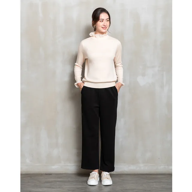 【perng yuh 芃諭名品】風格定義 太空棉感 直筒褲(2025 AW Collection|4C秋冬新品上市)