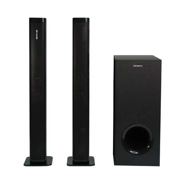 【AIWA 愛華】JBX-S90重低音藍芽聲霸 SoundBar(2.1聲道/分離式/重低音)