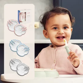 【BABYBJORN 奇哥】餐盤餐具禮盒/兒童餐盤/兒童餐具/學習餐具(4色選擇)