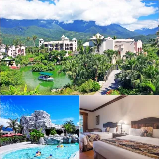 【花蓮理想大地渡假飯店】佛朗明哥豪華客房四人一泊一食