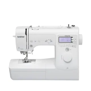 【Brother 兄弟牌】先進式自動穿線智慧型電腦縫紉機 A16(7排送布齒/16種花樣/液晶螢幕/送防布逃剪刀)