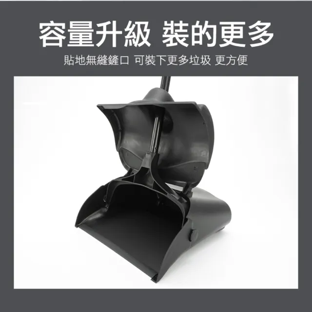 【楠科太太】畚斗 掃地 畚斗 畚箕 家用掃把 掃除用具 直立式掃把 可收納掃把 618-HQ0806(掃把組)