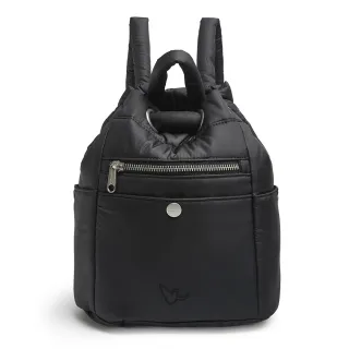 【Mark Gonzales】刺繡小天使迷你 PADDED 後背包-黑色