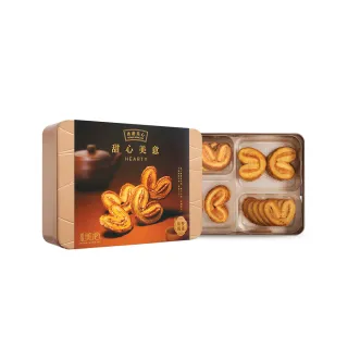 【香港美心】甜心美意禮盒 230g 附提袋(原味甜心酥7pcs+楓糖味甜心酥5pcs+榛果甜心酥7pcs+椰子甜心酥5pcs)