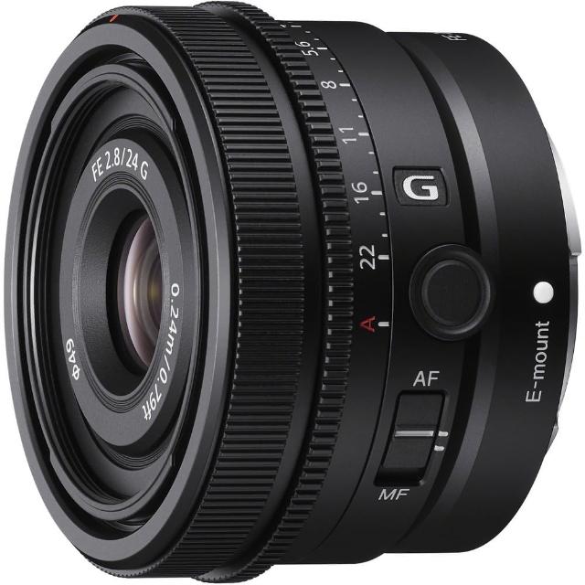 【SONY 索尼】FE 24mm F2.8 G SEL24F28G(公司貨 廣角大光圈定焦人像鏡頭 全片幅無反微單眼鏡頭)