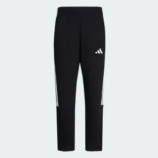 【adidas 愛迪達】刷毛三條線長褲 男 JY9028