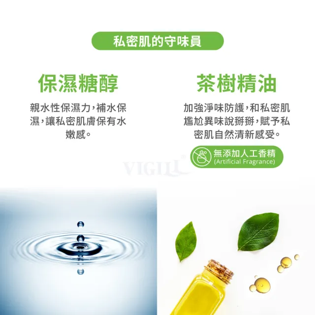 【VIGILL 婦潔】呵護地球愛私密沐浴露補充組(180mlx4-二款任選)