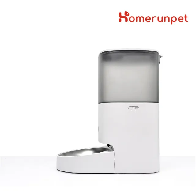 【HomeRun 霍曼】寵物智能餵食器 不鏽鋼碗 4L(原廠保固一年)