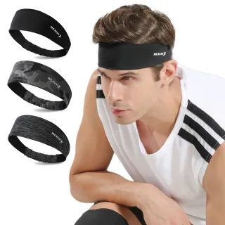 【YORI 優里】運動髮帶(冰絲頭巾 涼感髮帶 頭帶 男生流汗 止汗帶 夏日戶外運動)