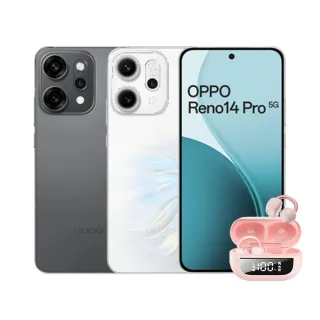 【OPPO】Reno14 Pro(12G/512G)AI耳夾式藍牙耳機組