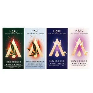 【HARU 含春】熱愛不嫌累保險套綜合組(10入*4盒)(共40入)