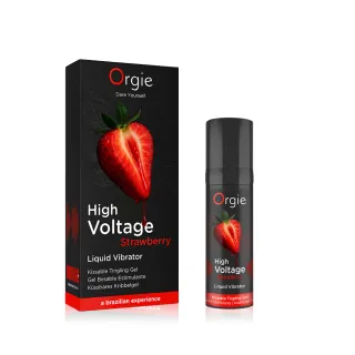 【ORGIE】葡萄牙Orgie．High Voltage Starwberry 小黑瓶酥麻快感增強液 _草莓味(15ml_10級酥麻跳動)