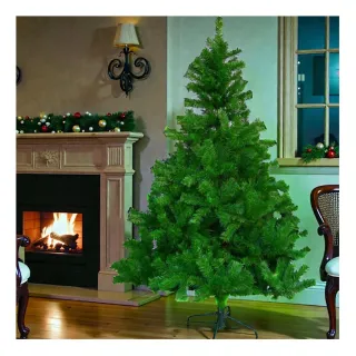 【摩達客】豪華型台灣製15尺/15呎 450cm 經典綠色聖誕樹-裸樹(不含飾品/不含燈/本島免運費)
