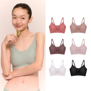 【24HRS】5件組-經典款無感集中內衣任選(無鋼圈內衣 女內衣 女內著 無感失憶 背心式)