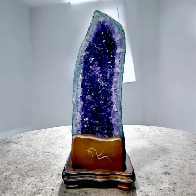 【SUMMER 寶石】藏風納氣5A帝王紫晶洞 27.4KG