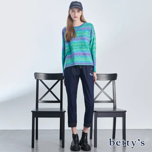 【betty’s 貝蒂思】彈性修身縮口牛仔褲(共二色)