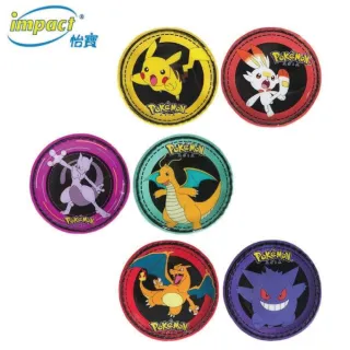 【IMPACT 怡寶】寶可夢徽章-二入組合（共８款可選）(IMPKML)