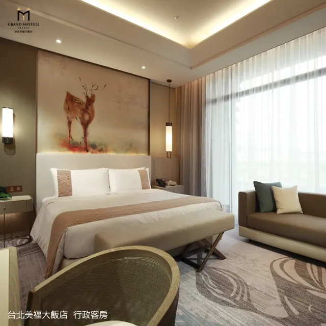 台北美福大飯店|旺日不加價★雅仕客房雙人含早(約18坪/獨立浴缸/恆溫泳池/多項休閒設施)