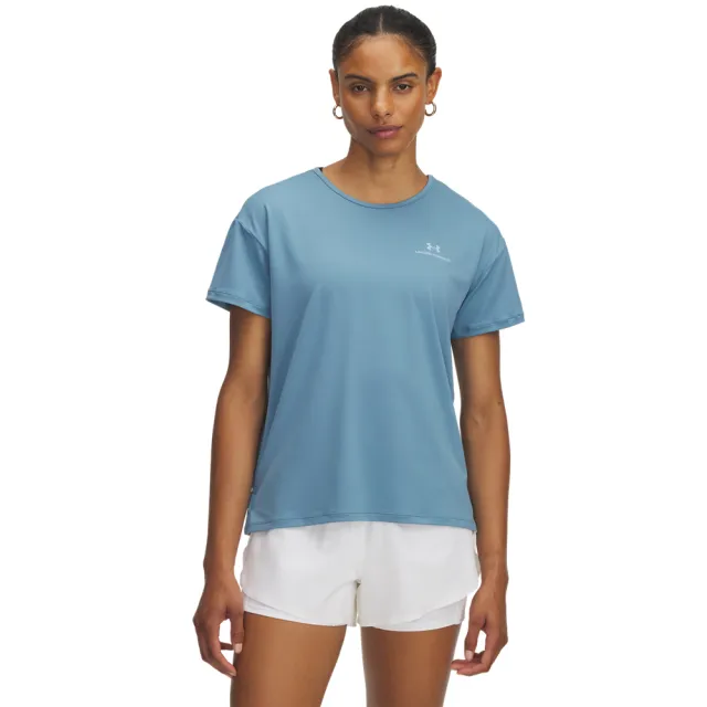 【UNDER ARMOUR】UA 女 Vanish Energy 2.0 短袖T-Shirt_1379141-418(藍色)