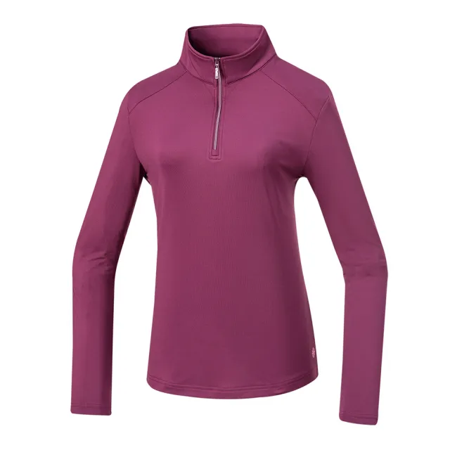 【Mountneer 山林】女Polygiene抗菌保暖衣-S-2L-52P12(磨毛/保暖/上衣)