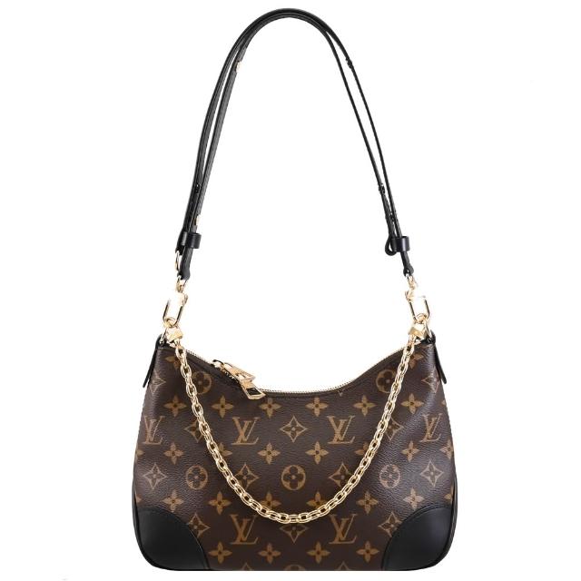 【Louis Vuitton 路易威登】LV M45831 BOULOGNE 經典花紋肩背鍊包斜背包兩用包(現貨)