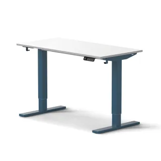 【Tapbi】電動升降桌｜方管SQ系列 120x60cm 高承重雙馬達 直覺操控 安全防壓(書桌/辦公桌/工作桌/電腦桌)