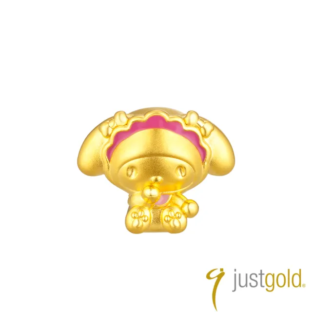 【Just Gold 鎮金店】三麗鷗 奶萌寶寶-Melody 黃金串珠