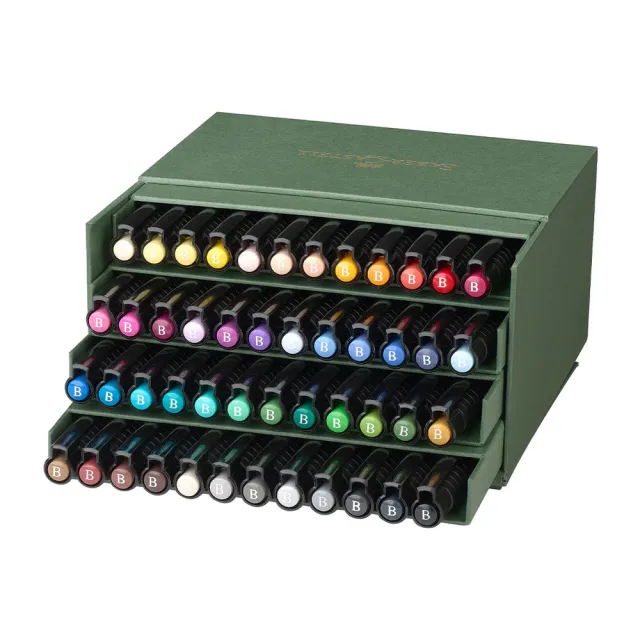 【Faber-Castell】輝柏 PITT 藝術筆 48色 / 盒 167192