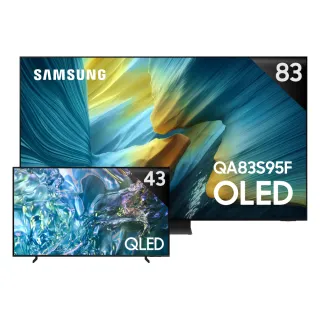 【Samsung 三星】83型 4K 165Hz OLED AI智慧顯示器 83S95F(QA83S95FAEXZW)