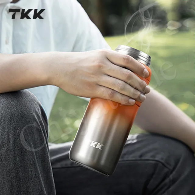 【TKK】邁越系列 316不鏽鋼 兩用 保溫杯 運動水壺700ML-任選(直飲+吸管)