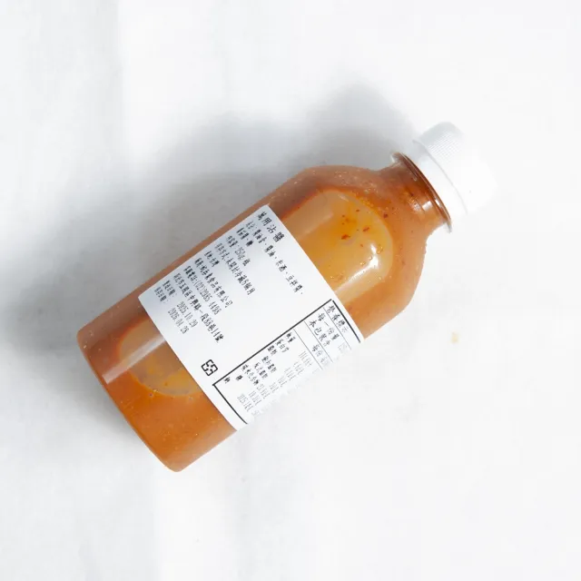 【那魯灣生鮮&幸福小胖】百搭萬用沾醬   6罐(鍋物/羊肉爐/薑母鴨/涼麵/炸物/250g/微辣/罐)