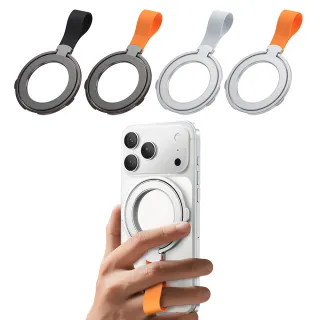 【ZA 喆安】金屬支架磁吸指環 附引磁環 相容磁吸手機保護殼(適用iPhone/iPad/三星/手機/平板)