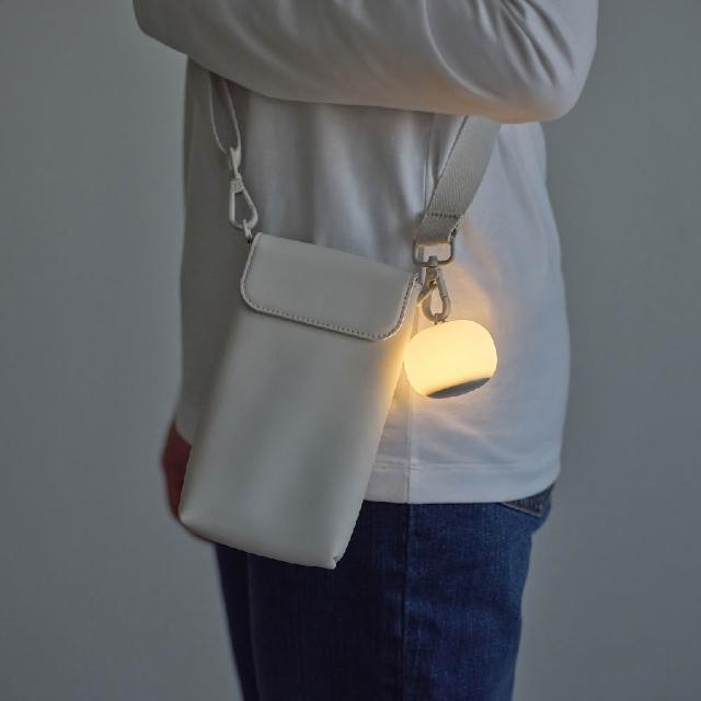 【MUJI 無印良品】充電式矽膠燈/迷你/約長5.4x寬5.5x高5.1cm