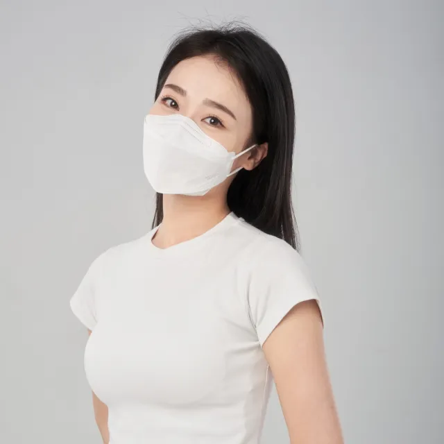 【DRX 達特世】TN95醫用4D口罩-冰晶白-成人20入/盒