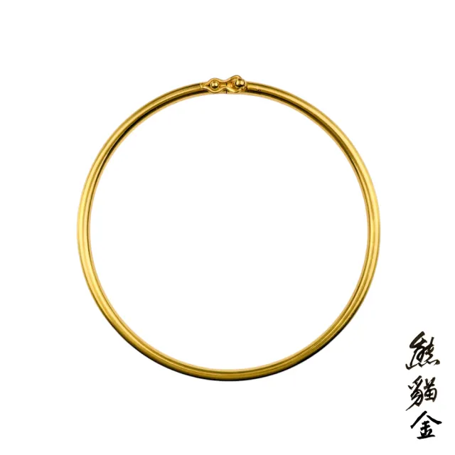 黃金手鐲22k開扣光面無花2.20錢(黃金手鐲)