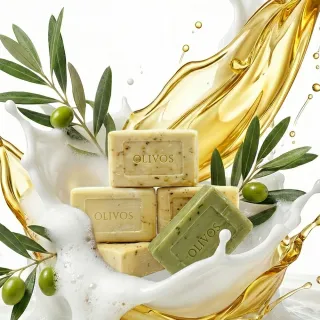 【Olivos 奧莉芙的橄欖】頂級冷壓橄欖油皂175g薰衣草/杏桃果/敷面泥/海藻/橄欖葉(亮白.毛孔.去角質.問題肌)