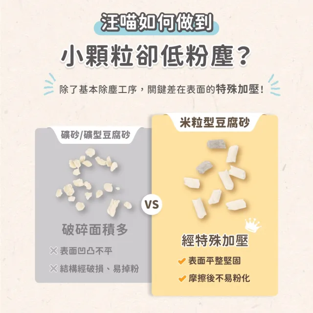 mo獨家【汪喵星球】益生菌消臭米粒型豆腐砂/貓砂4kg（10L）(根除臭源/低粉塵/豆腐砂/貓砂/可沖馬桶)