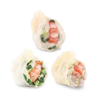 【果貿吳媽家水餃】海味鮮蝦 超值5盒組(熱賣款：高麗菜鮮蝦 / 韭菜鮮蝦 / 韭黃鮮蝦)