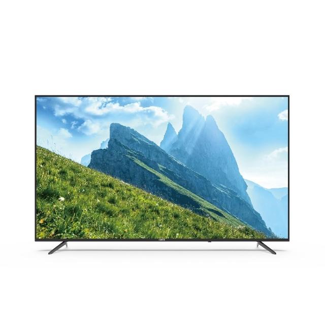 SAMPO聲寶 EM-65GF610 SAMPO聲寶 EM-65GF610 是一款65吋4K解析度的智慧電視,具備10W*2喇叭輸出功率與杜比數位音效,提供高品質視聽體驗。內建中文與英文功能選單,支援3組HDMI端子與1組SPDIF光纖輸出,並含桌上型基本安裝服務。產品產地為中國,保固期為1年,電源需求為110V,適閤家庭娛樂與多媒體使用。
