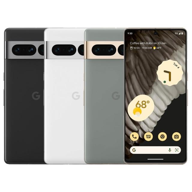 Google Pixel 7 Pro 搭載6.7吋 AMOLED螢幕，解析度達3120x1440，提供出色視覺體驗。八核心Tensor G2處理器，12GB RAM與128GB儲存空間，流暢執行Android系統。後置5000萬+4800萬+1200萬三鏡頭，前置1000萬自拍鏡頭，支援5G全頻段與Sub-6頻段。5000mAh電池持久續航，尺寸162.9x76.6x8.9mm，重量212g。顏色選擇霧灰、雪花白、曜石黑。NCC認證CCAF225G0260T4，標準配備副廠傳輸線+退卡針。