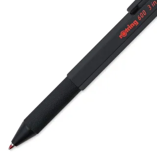 【rOtring】德國紅環rOtring 600型 3IN1 多功能原子筆 黑色(rOtring 600)