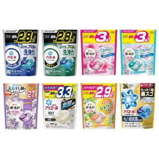 【P&G】日本進口 新改良4D袋裝洗衣球26/31/32/39入(多款任選/平行輸入)
