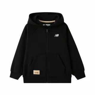 【NEW BALANCE】NB 童裝連帽長袖外套_4DF3E01WBK_男童/女童_黑色