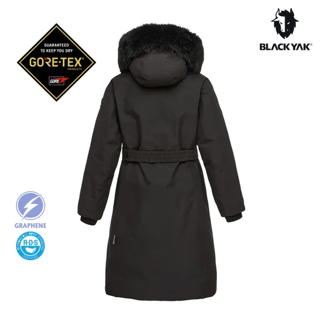 【BLACKYAK】女 ALAYA GTX防水長版羽絨外套[兩色]BYEB2WJ902(GORE-TEX 防水 鵝絨 禦寒風 石墨烯)