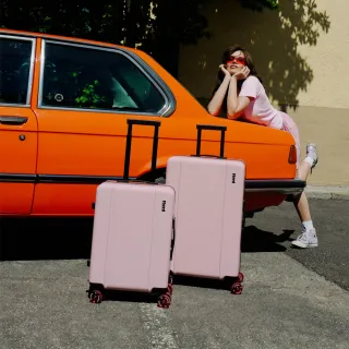 【Floyd】26吋行李箱 蜜糖粉(鋁框箱)