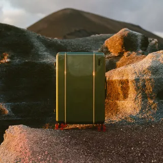 【Floyd】26吋行李箱 橄欖綠(鋁框箱)