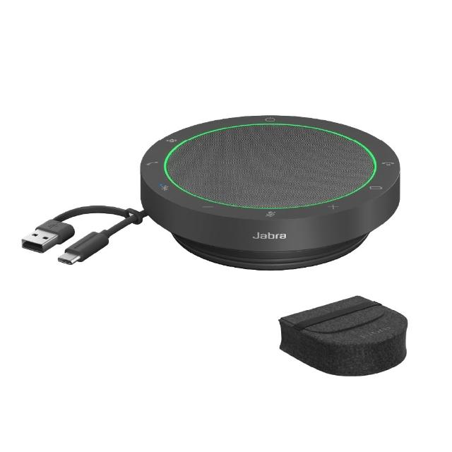 【Jabra】官方直營 Speak2 55 可攜式全雙工會議藍牙揚聲器(360度全指向收音)