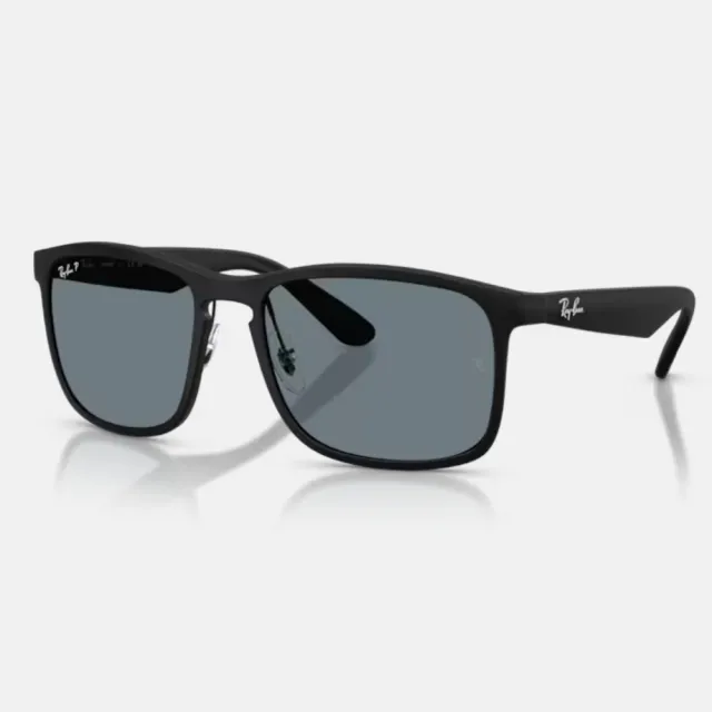 【RayBan 雷朋】方形膠框偏光太陽眼鏡(RB4264-601S80、601S87 58mm)